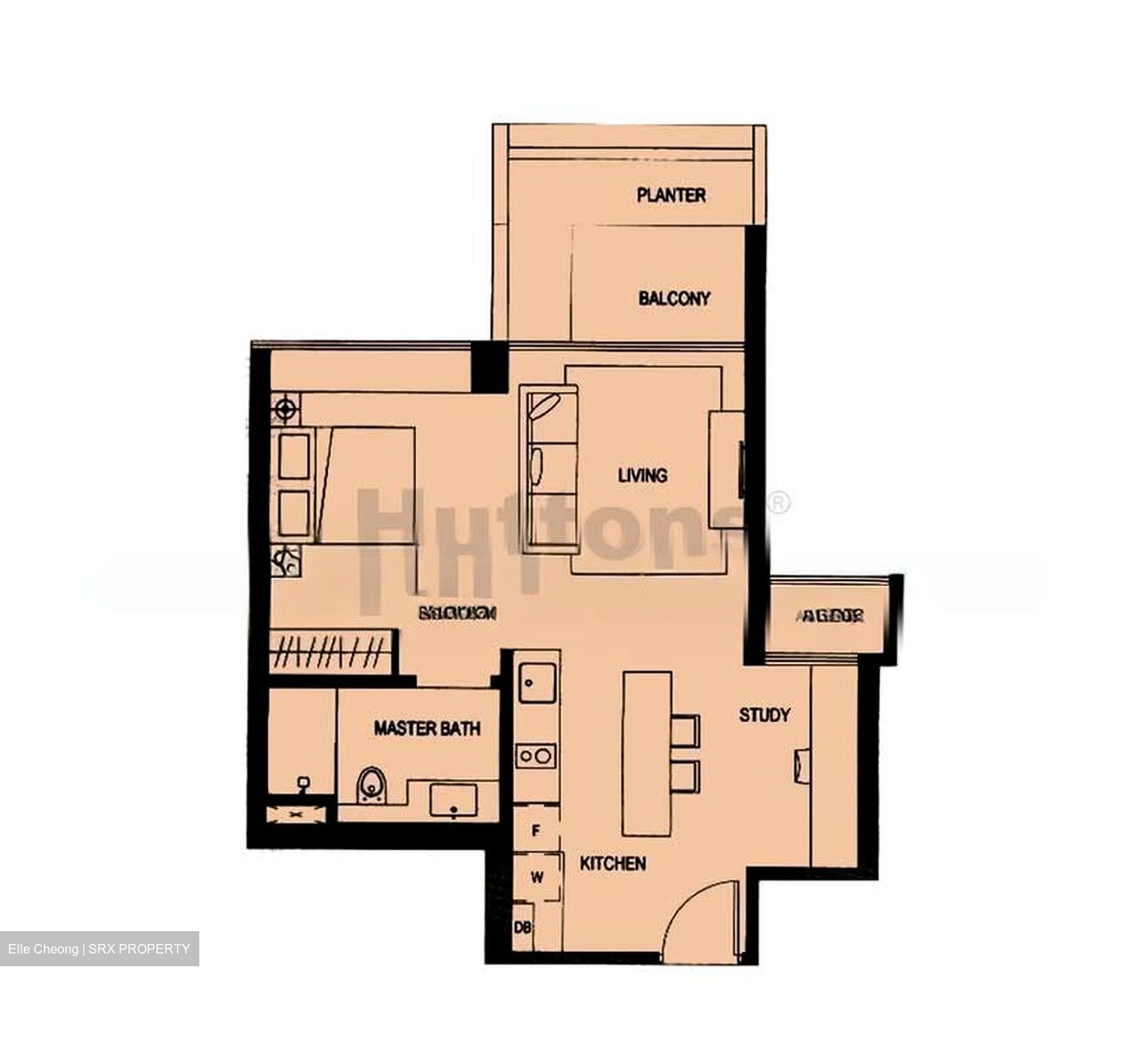 The Minton (D19), Condominium #555322071